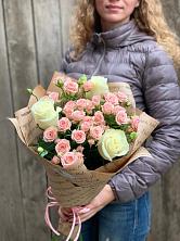 Букет цветов из:  Розы в Сосногорске