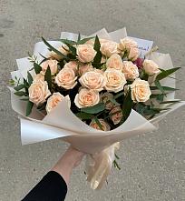Букет Кремовые розы Латте #REPLACE_PRED# Сосногорске
