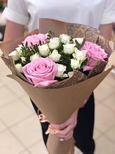 Букет цветов из:  Розы #REPLACE_PRED# Сосногорске